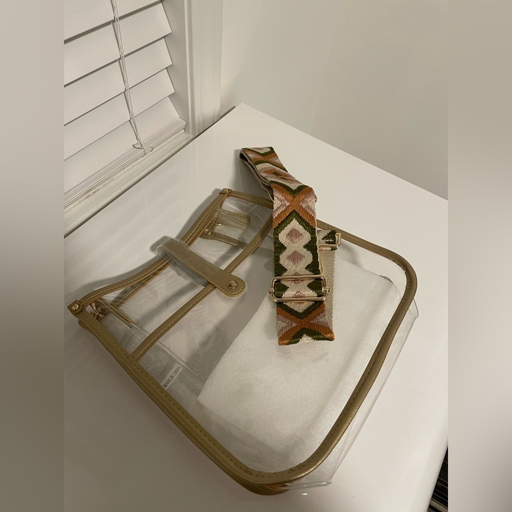 NWOT Clear Bag from Etsy